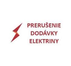 Oznámenie  o&nbsp;prerušení dodávky elektriny 23.1.2026